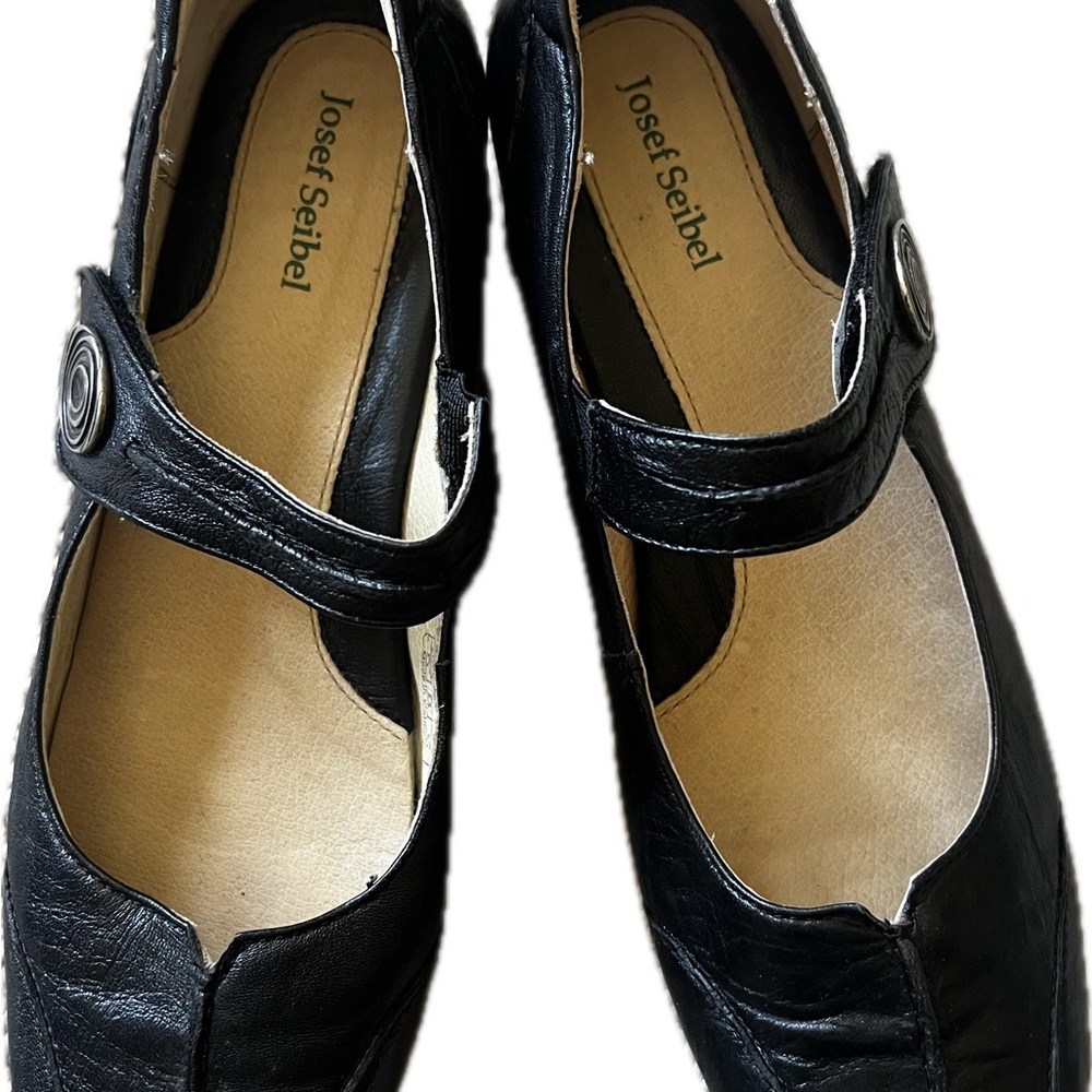 Josef Seibel Black Mary Jane’s